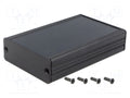 FISCHER ELEKTRONIK AKG-69-24-100-SA Kotelo paneelilla 69x100x24mm