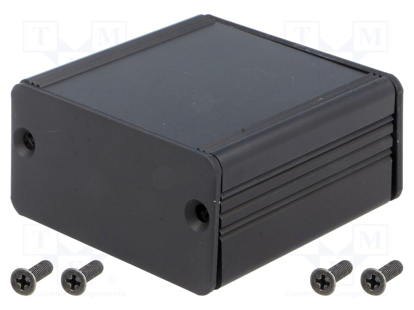 FISCHER ELEKTRONIK AKG-55-28-50-SA Kotelo paneelilla 55x50x28mm