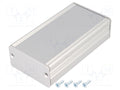 FISCHER ELEKTRONIK AKG-55-28-100-ME Kotelo paneelilla 55x100x28mm