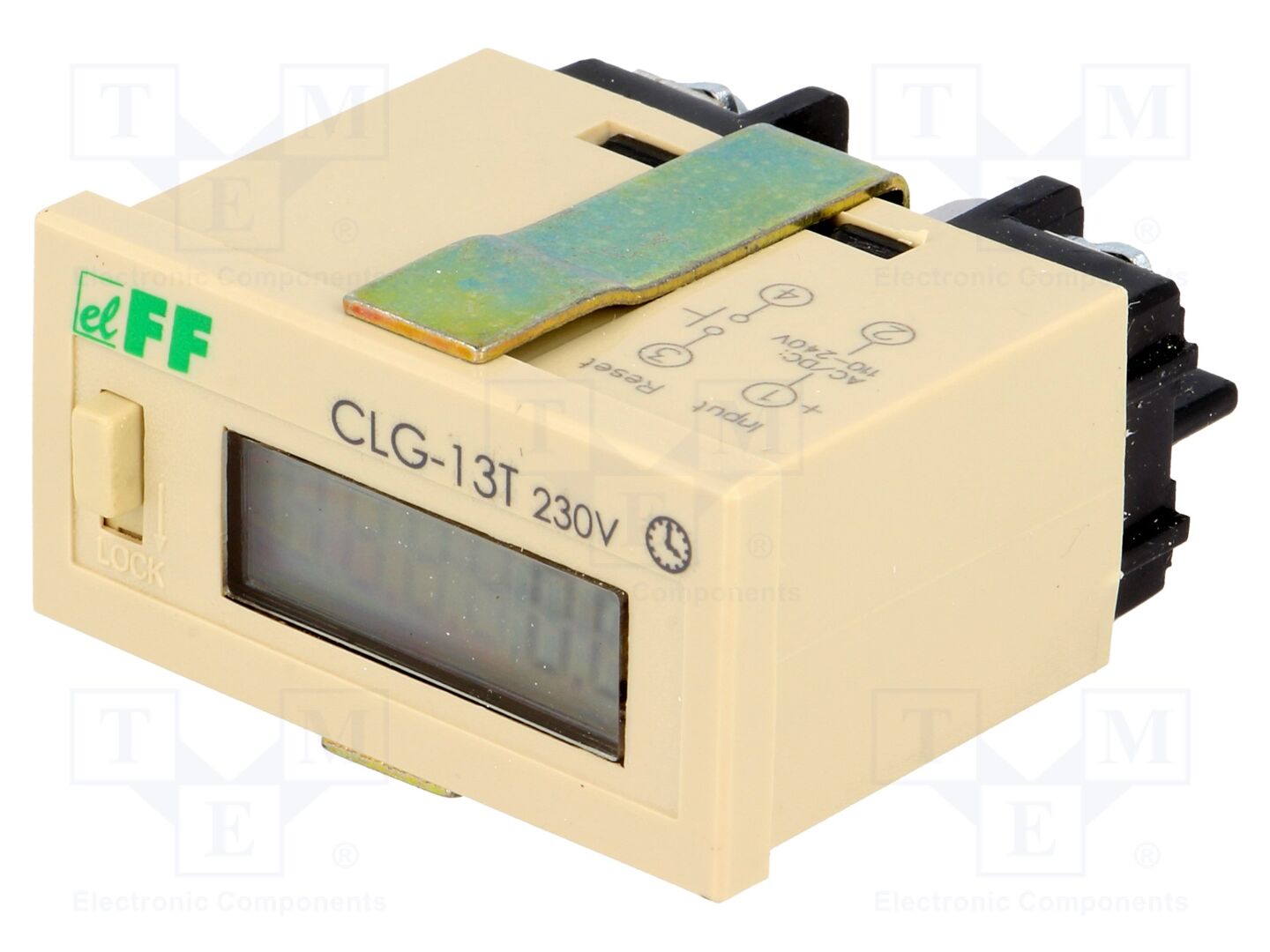 F&F CLG-13T/230 Tuntilaskuri 0÷99999,9h