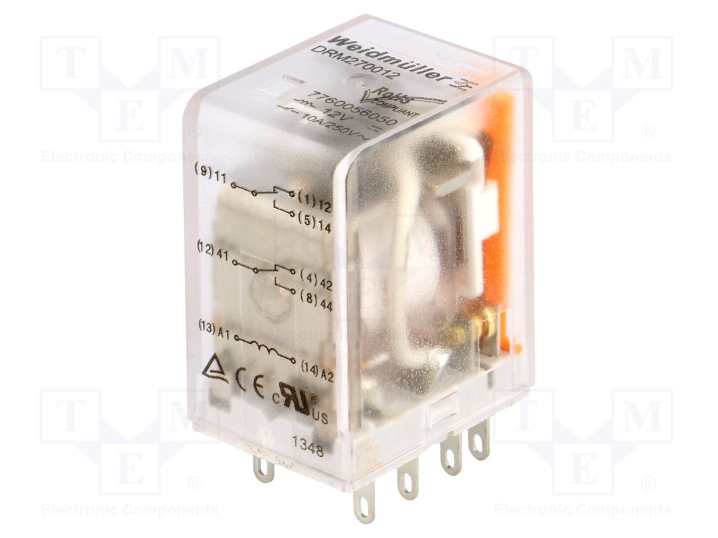 WEIDMÜLLER DRM270012 Sähkömagneettinen rele 12VDC