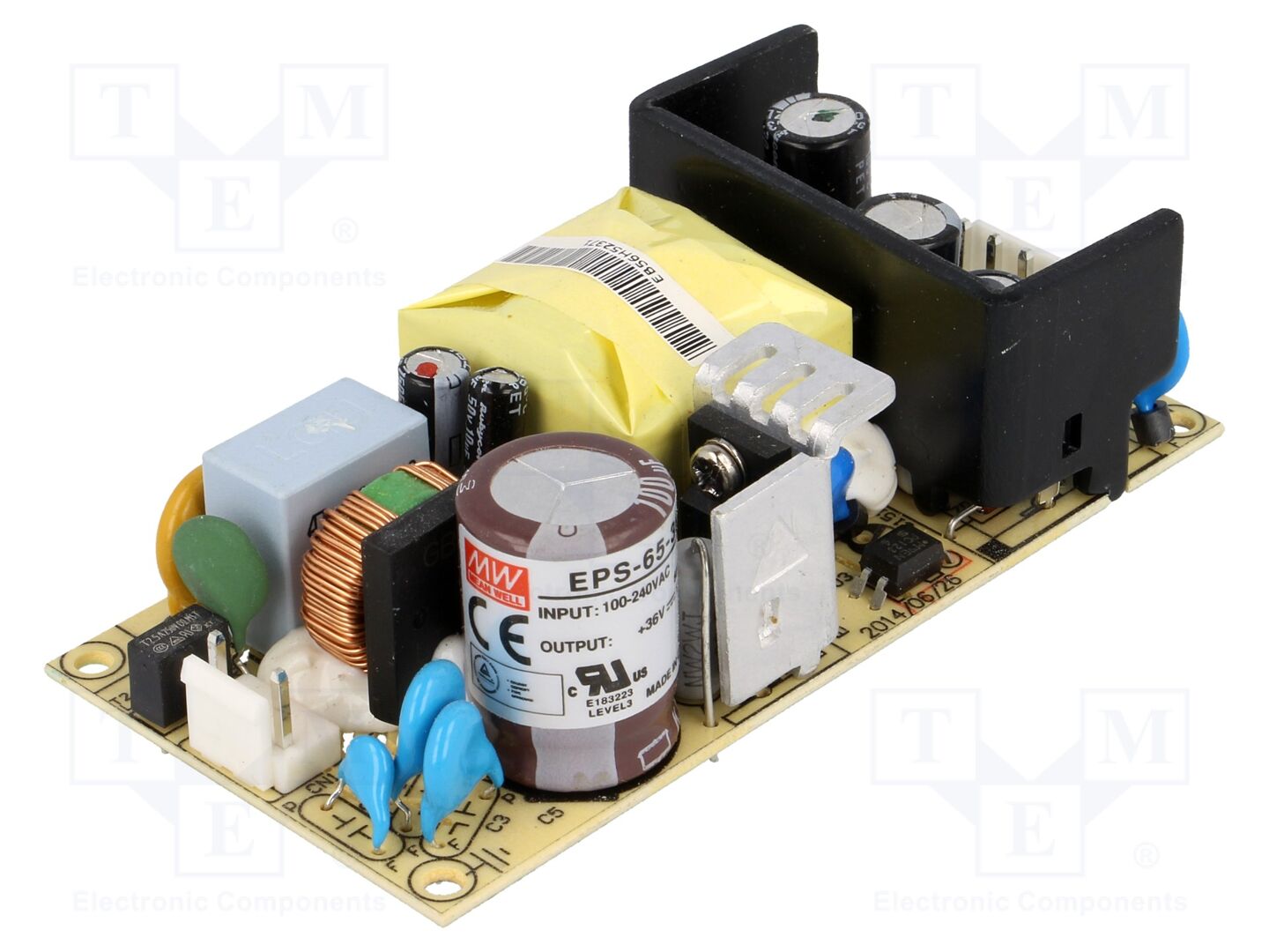MEAN WELL EPS-65-36 Avoin kehikko -verkkolaite 65W