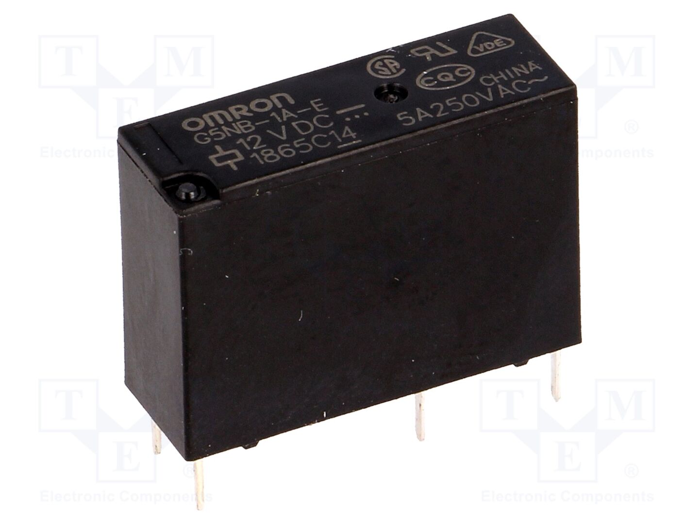 OMRON Electronic Components G5NB-1A-E-12DC Sähkömagneettinen rele 12VDC