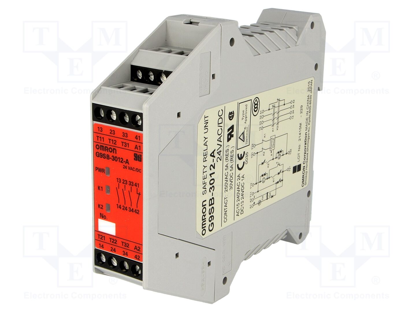 OMRON G9SB-3012-A Turvarele 24V