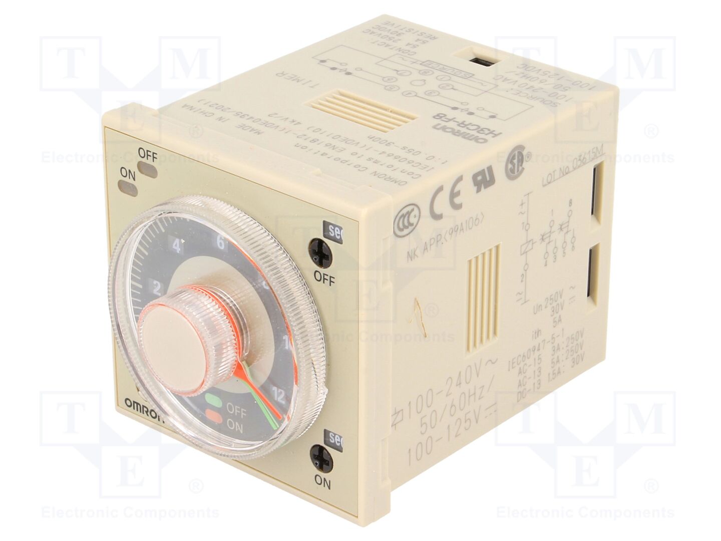 OMRON H3CR-F8-AC10024 Ajastin 0,05s-30h
