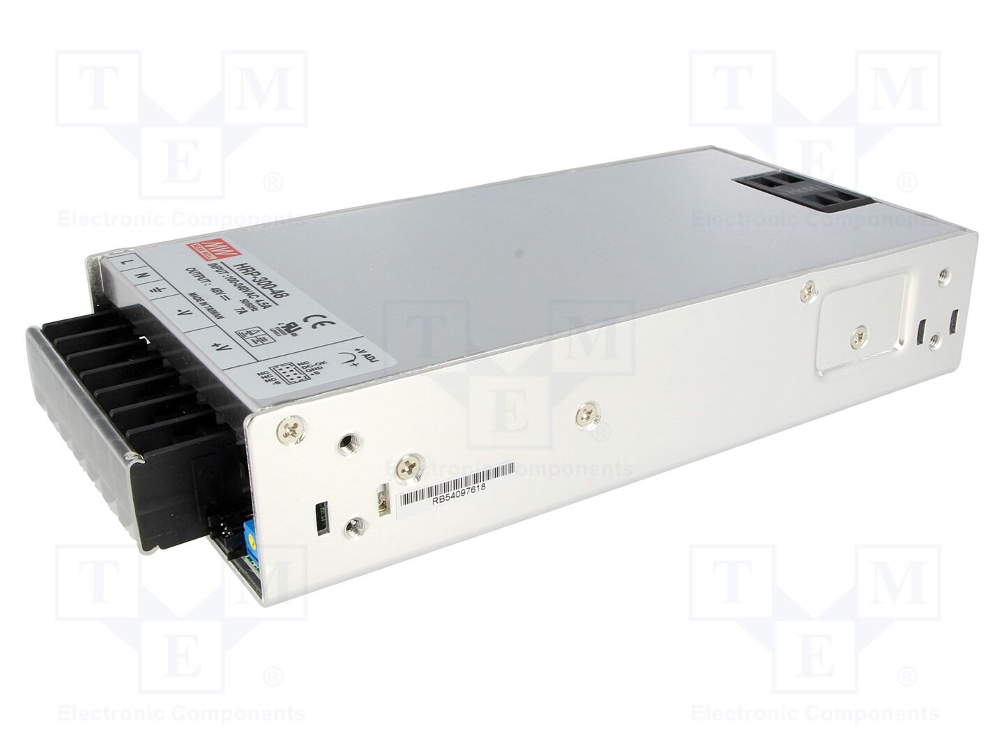 MEAN WELL HRP-300-48 Sisäänrakennettu kytkentävirtalähde 336W 48VDC 7A