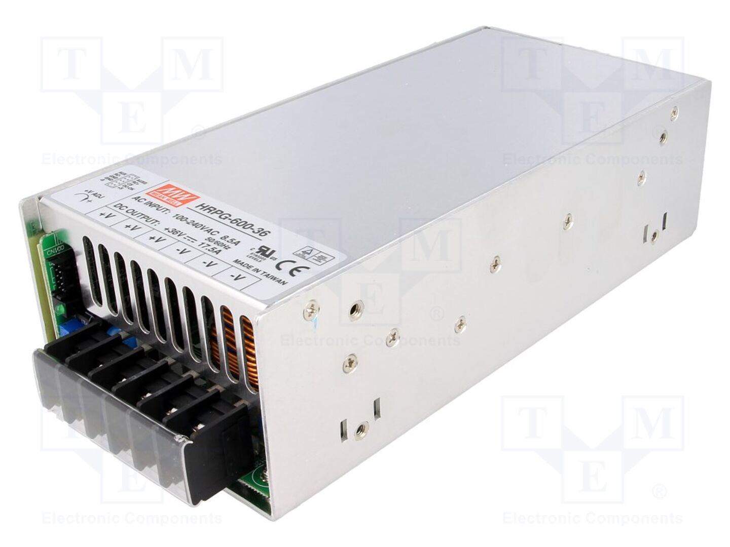 MEAN WELL HRPG-600-36 Kytkinlähde 630W 36VDC modulaarinen