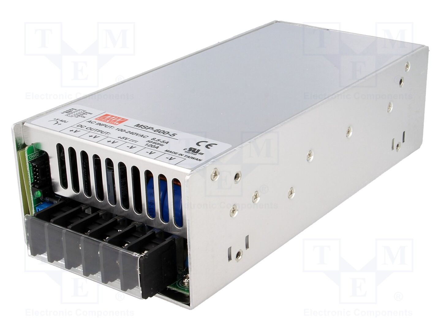 MEAN WELL MSP-600-5 Sisäänrakennettu kytkentäsähkönsyöttö 600W 5VDC