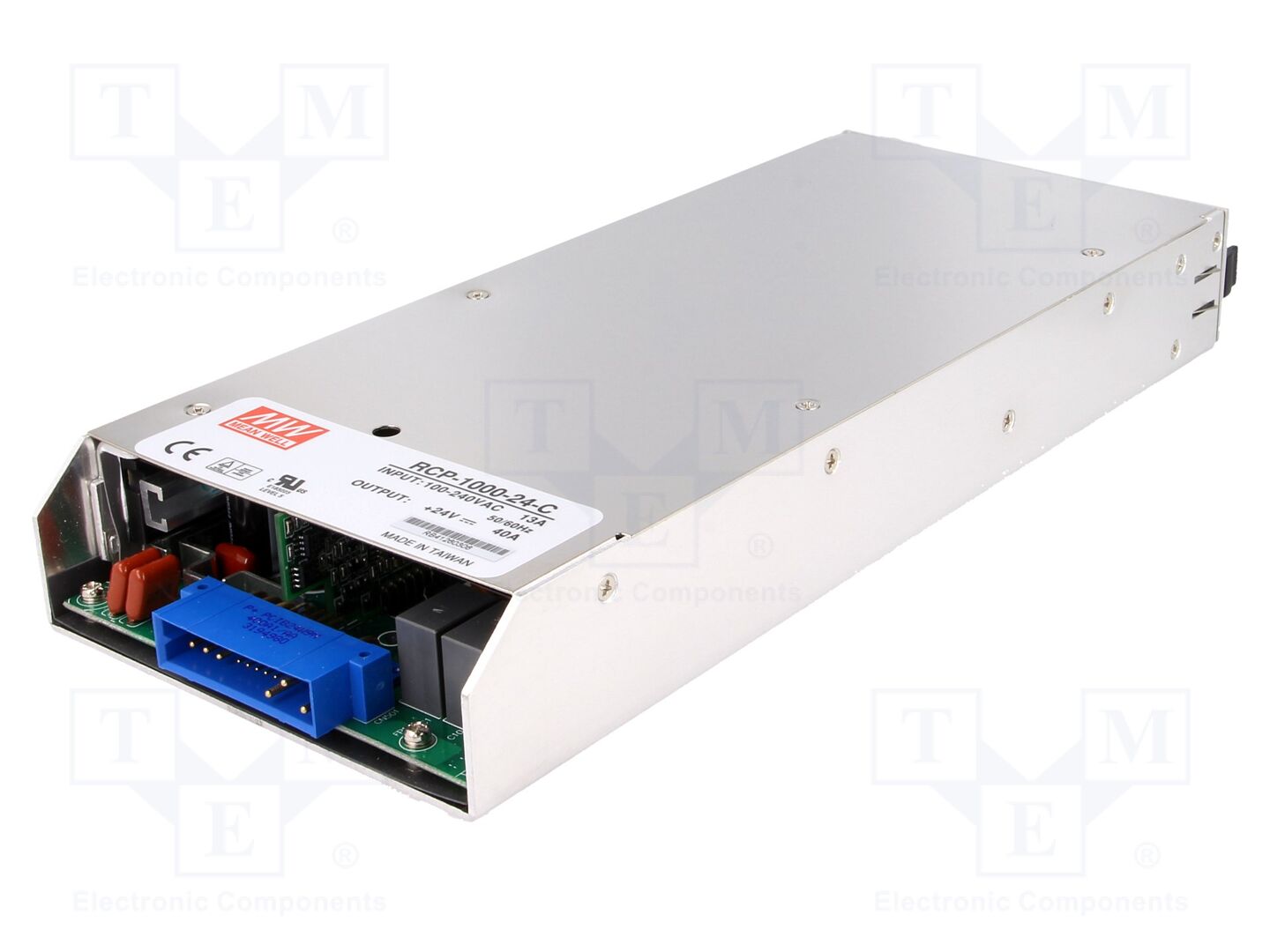 MEAN WELL RCP-1000-24-C Sisäänrakennettu kytkentäsähkölaite 960W 24VDC