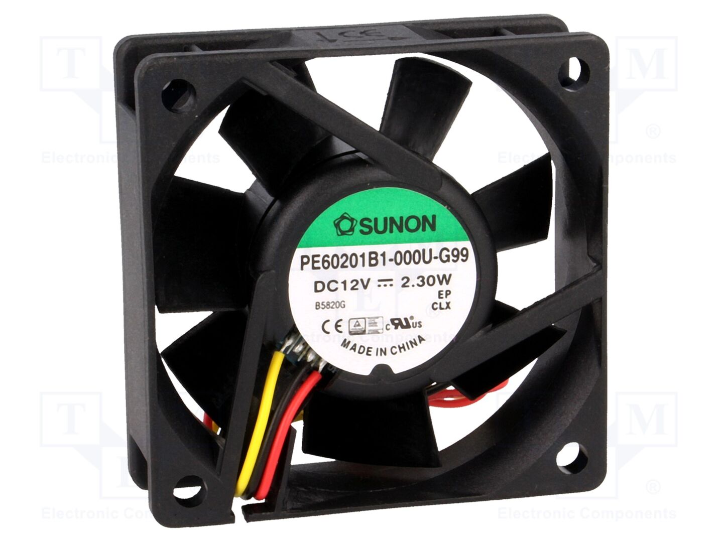 SUNON PE60201B1-G99 Aksiaalipuhallin 12VDC