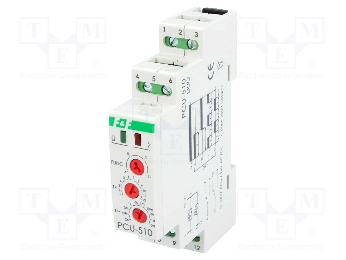 F&F PCU-510-DUO Ajastin 0,1s÷24days