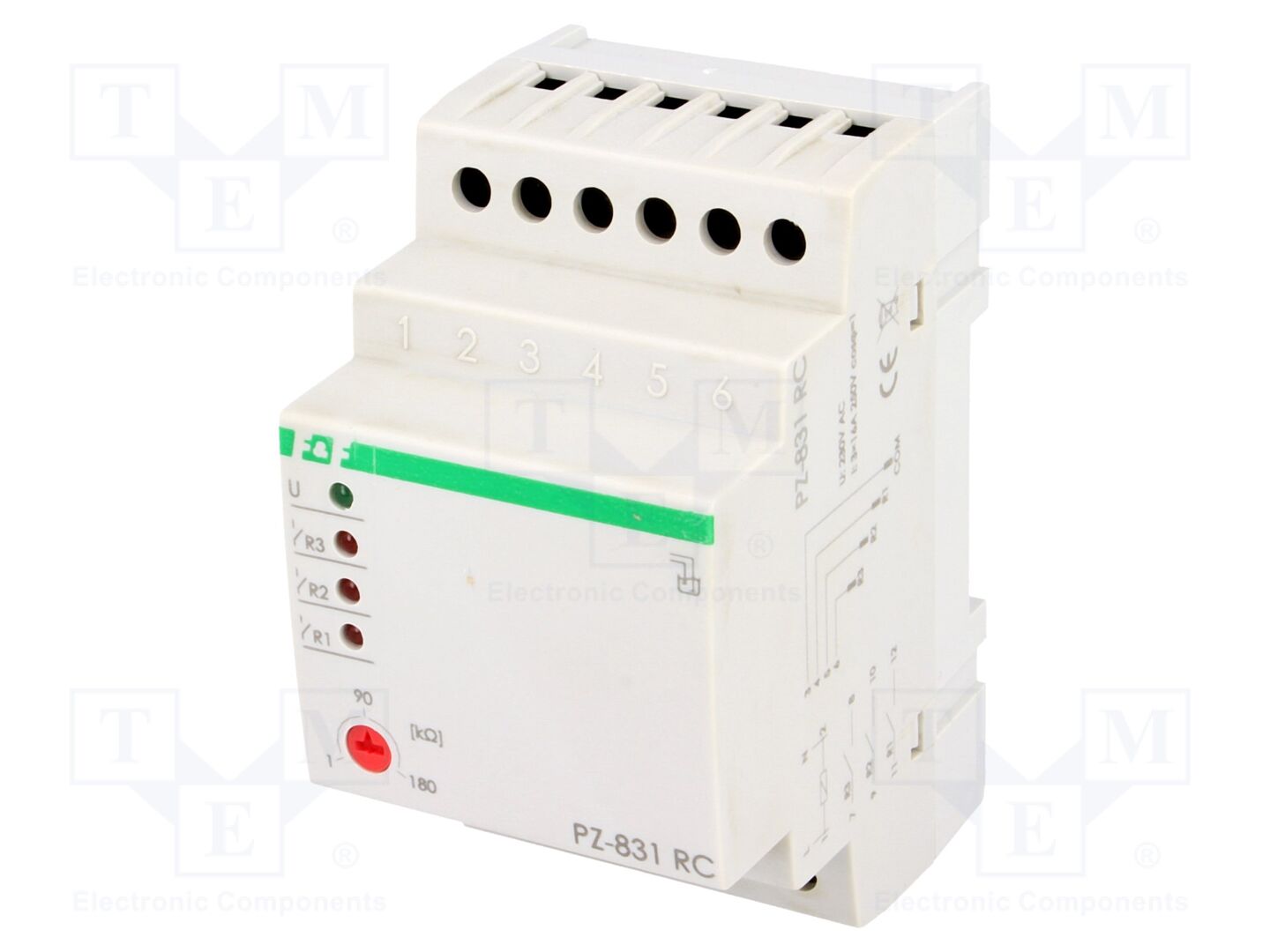 F&F PZ-831-RC Valvontarele 230VAC