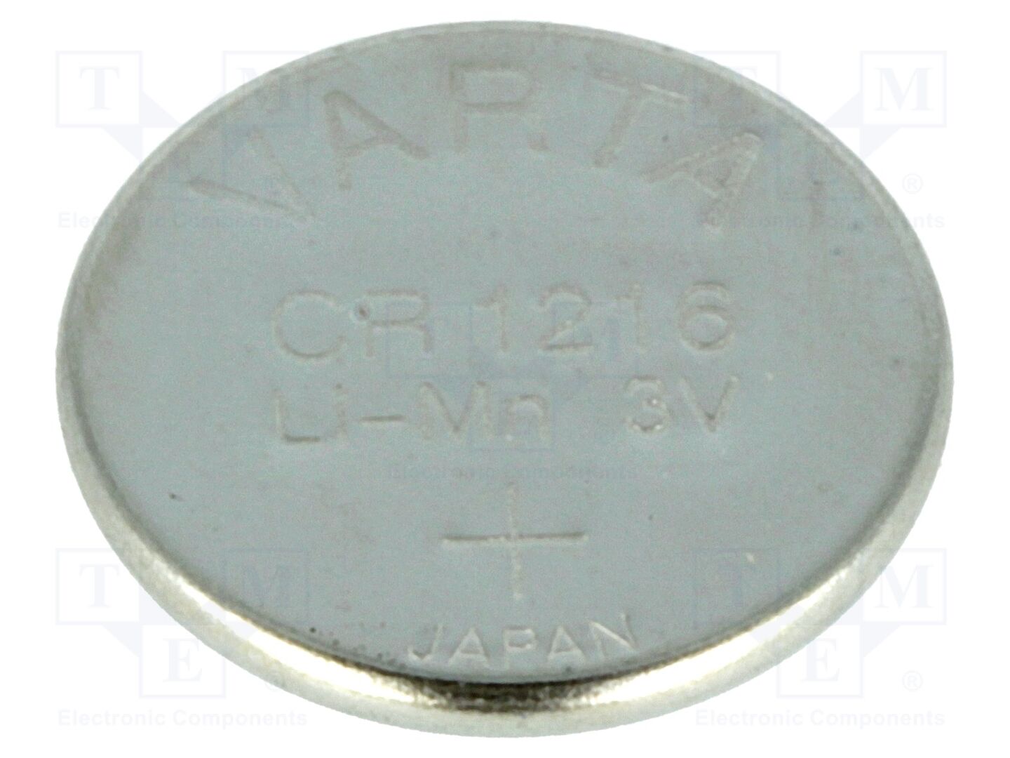 VARTA MICROBATTERY BAT-CR1216/VA Litiumparisto CR1216 3V 25mAh (50 kpl erä)