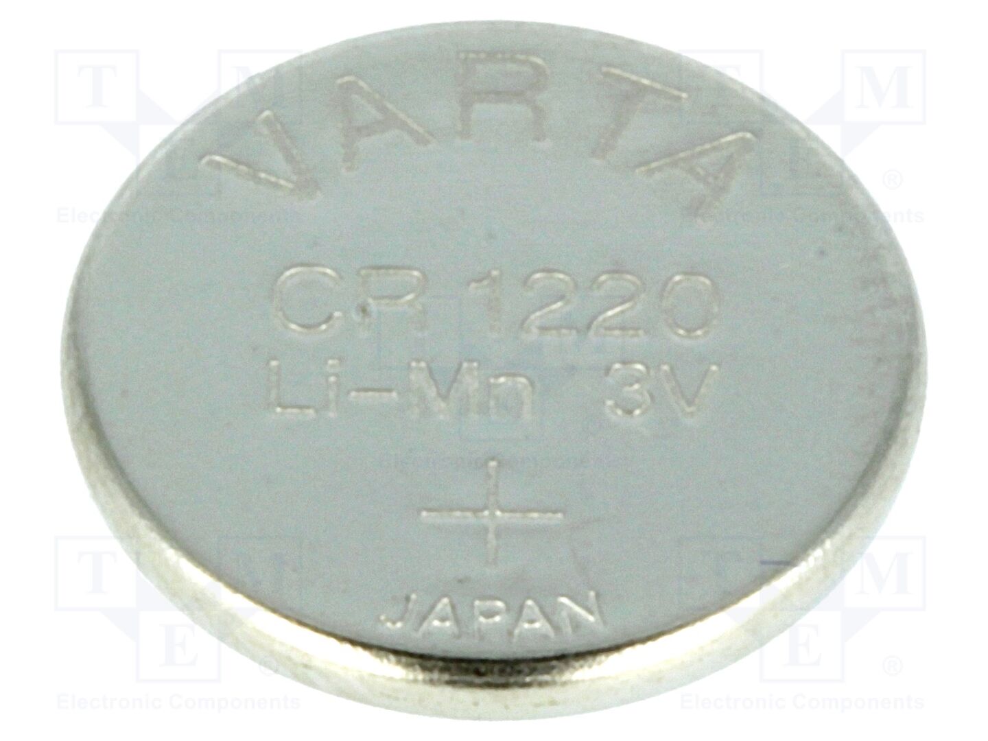 VARTA MICROBATTERY BAT-CR1220/VA Litiumparisto 3V (50 kpl erä)