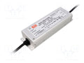 MEAN WELL ELG-100-C1050 LED-virtalähde 48-95VDC 1050mA 99,75W