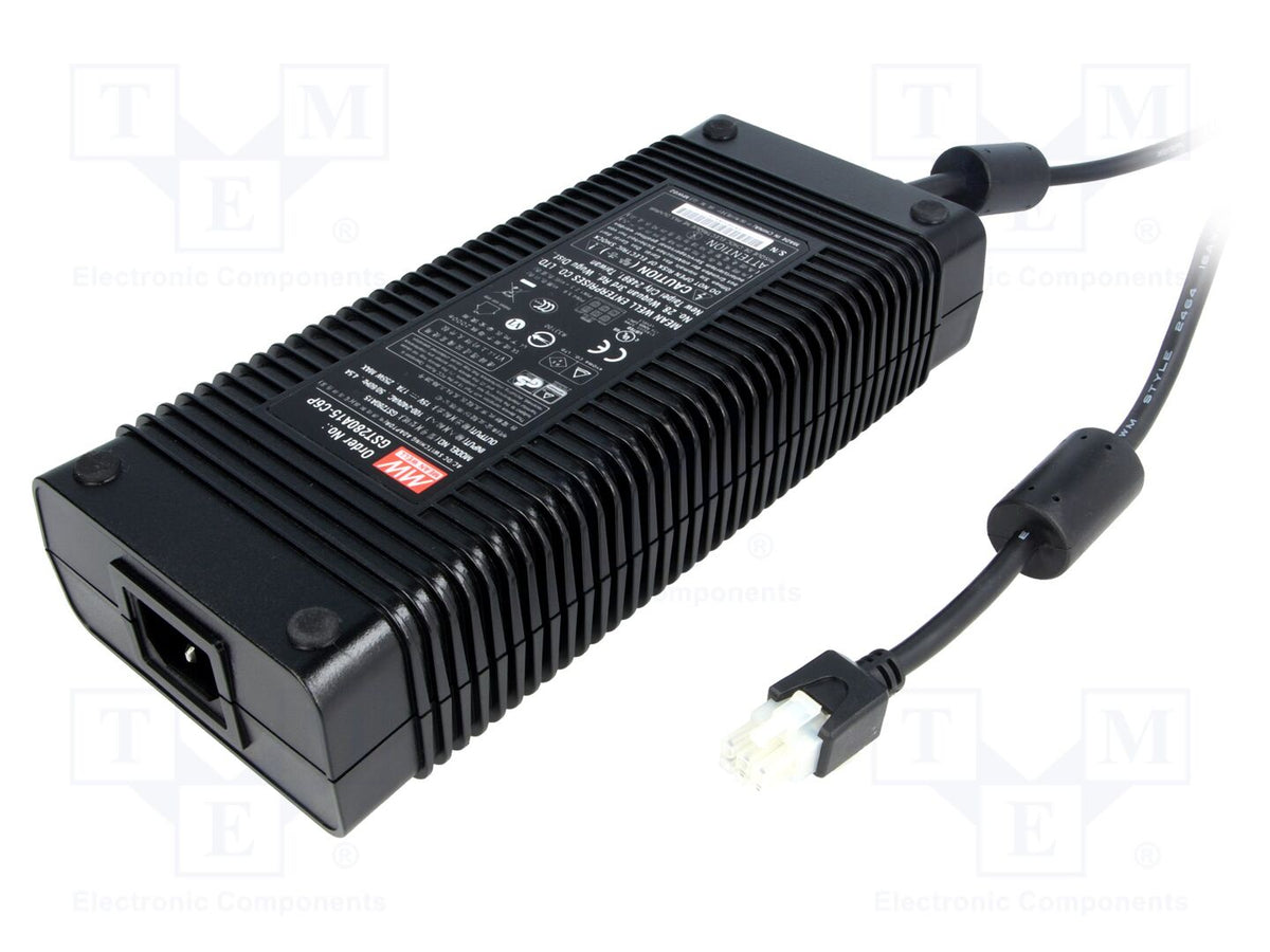MEAN WELL GST280A15-C6P Kytkinlähde 15VDC 17A 255W