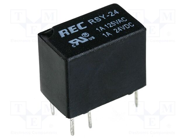 Recoy/RAYEX ELECTRONICS RSY-24 Sähkömagneettinen rele 24VDC (50 kpl erä)