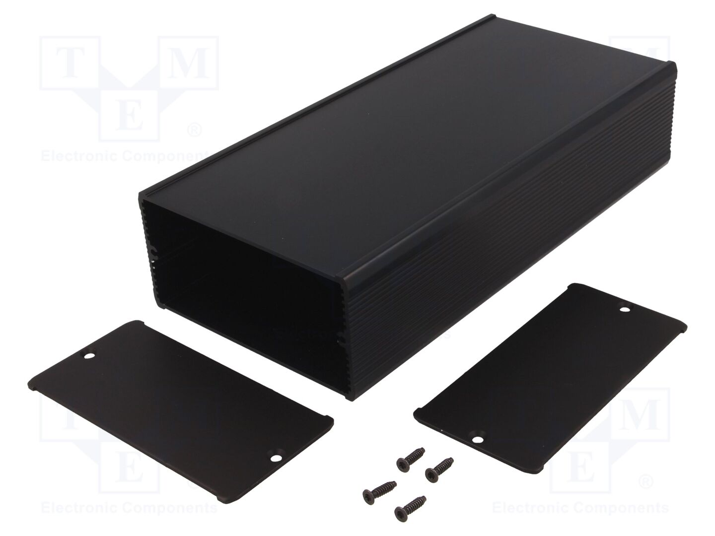 FISCHER ELEKTRONIK TUF-105-52-220-SA Kotelo paneelilla 105x220x52 mm