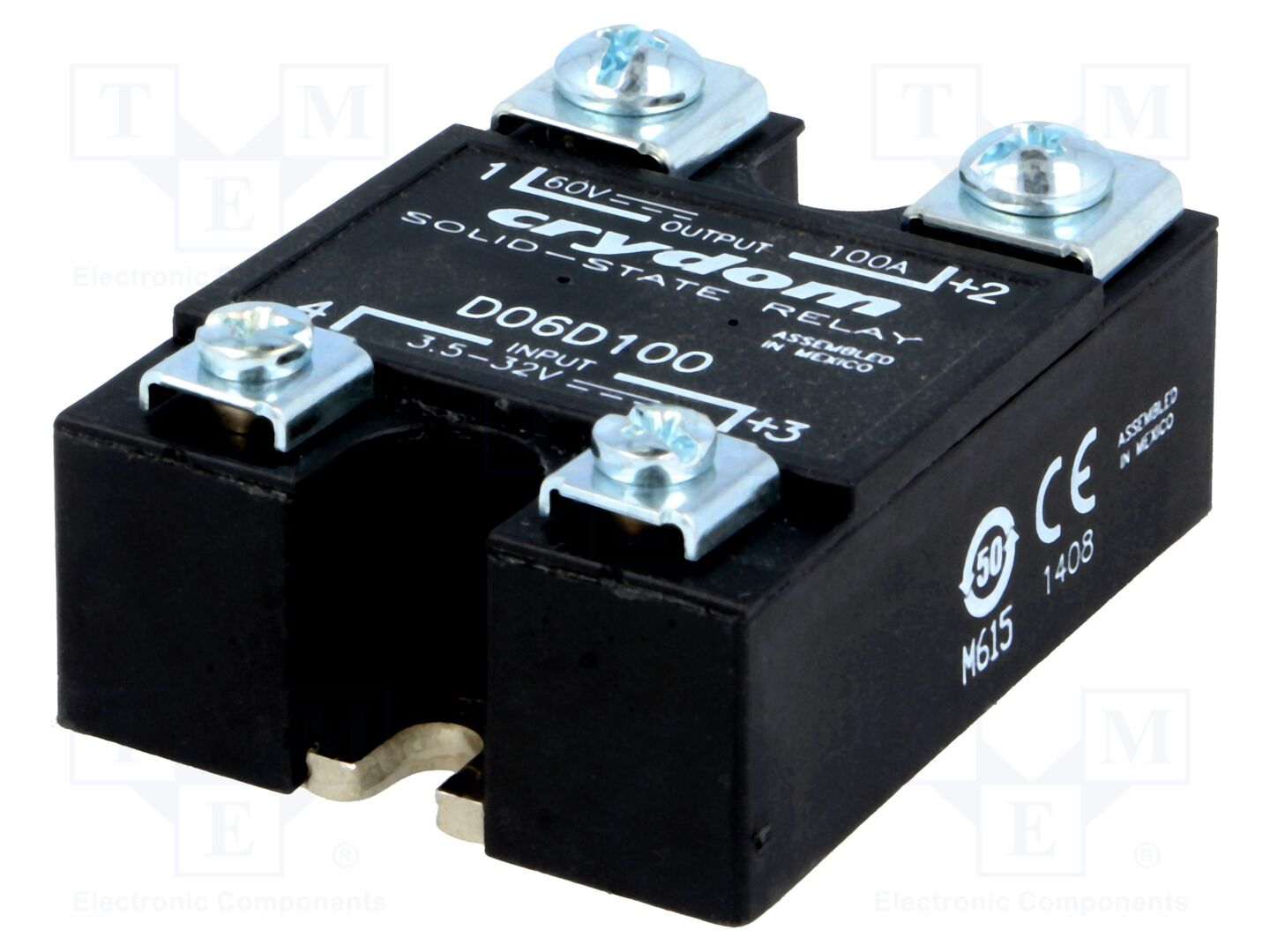 SENSATA / CRYDOM D06D100 DC Solid State Relay 100A