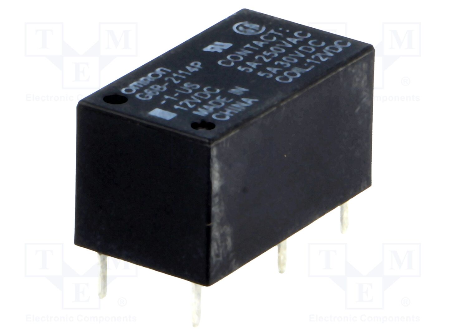 OMRON Electronic Components G6B-2114P1-US-12DC Sähkömagneettinen rele 12VDC