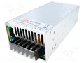 MEAN WELL MSP-600-24 Sisäänrakennettu kytkentäsähkölaite 648W 24VDC