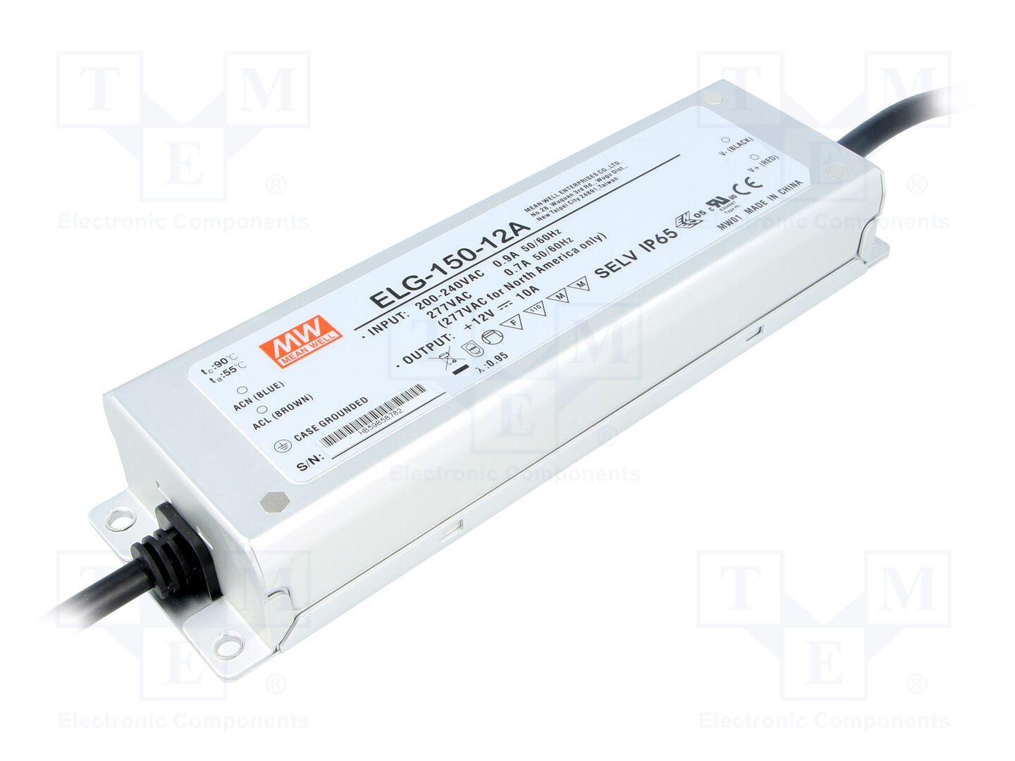 MEAN WELL ELG-150-54A LED-verkkolaite 150W 54VDC