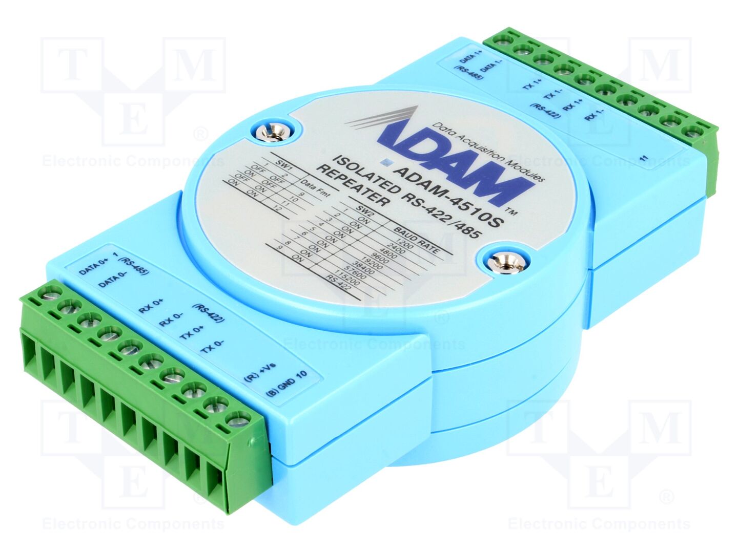 ADVANTECH ADAM-4510S Automaatiomoduuli Repeater 2 porttia