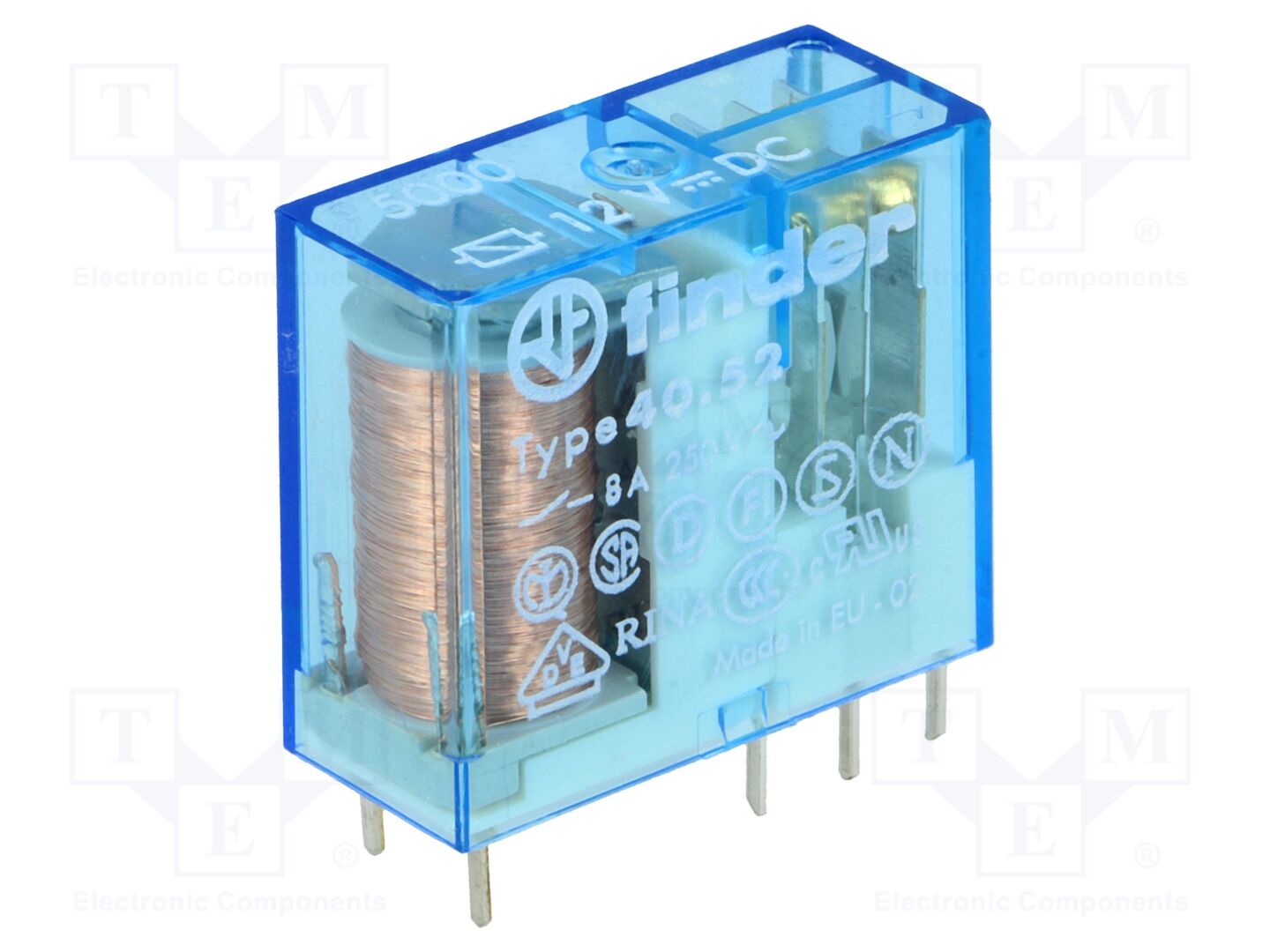 FINDER 40.52.9.012.5000 Elektromagneettinen rele 12VDC