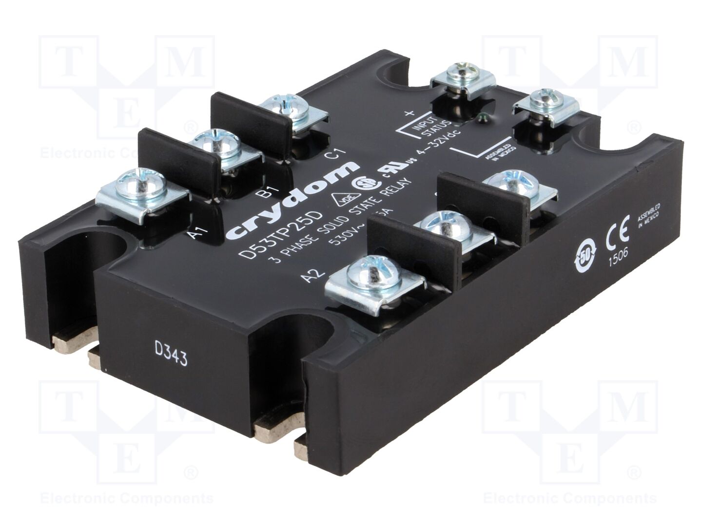 SENSATA / CRYDOM D53TP25D Kiinteän tilan rele 25A