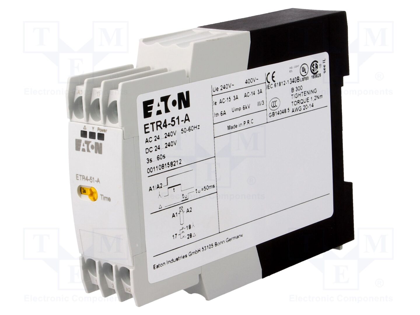 EATON ELECTRIC ETR4-51-A Analogiakello 3s÷60s