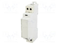 ITALTRONIC 1MH53/7.5 DIN-kisko-kotelo 90x17.5x53mm