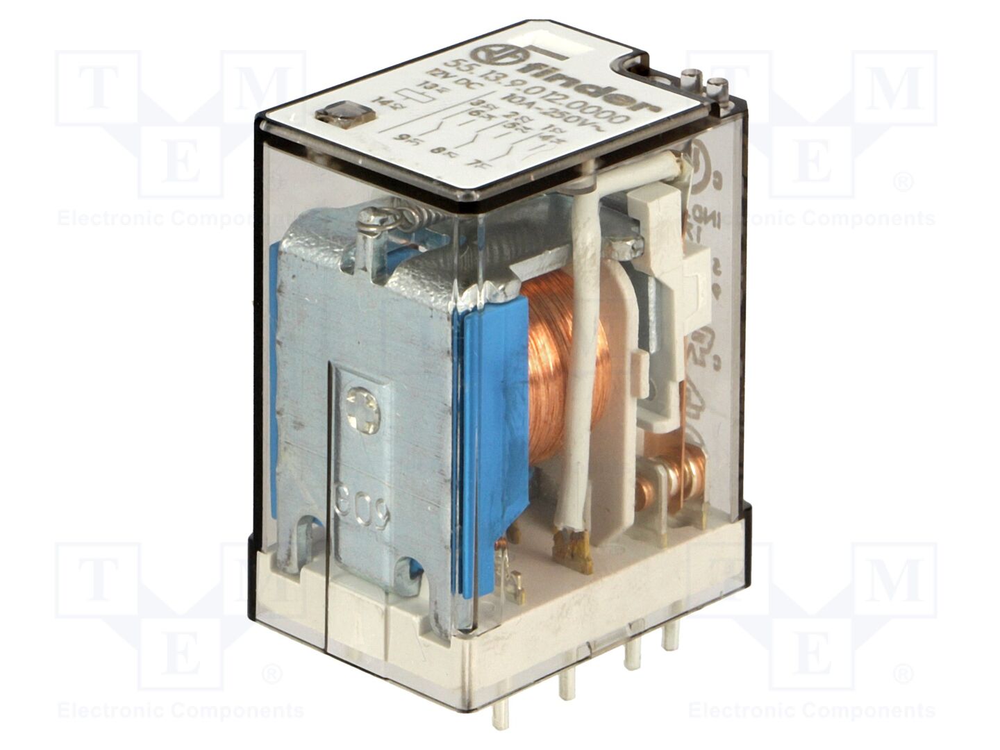 FINDER 55.13.9.012.000 Sähkömagneettinen rele 12VDC
