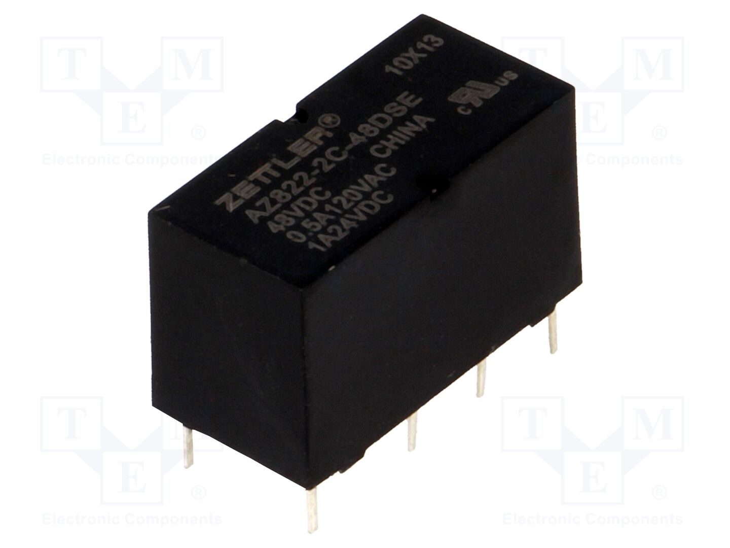ZETTLER AZ822-2C-48DSE Sähkömagneettinen rele 48VDC (50 kpl erä)