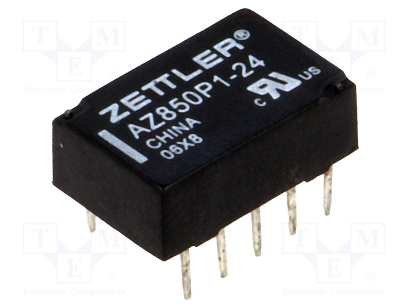ZETTLER AZ850P1-24 Sähkömagneettinen rele 24VDC (50 kpl erä)