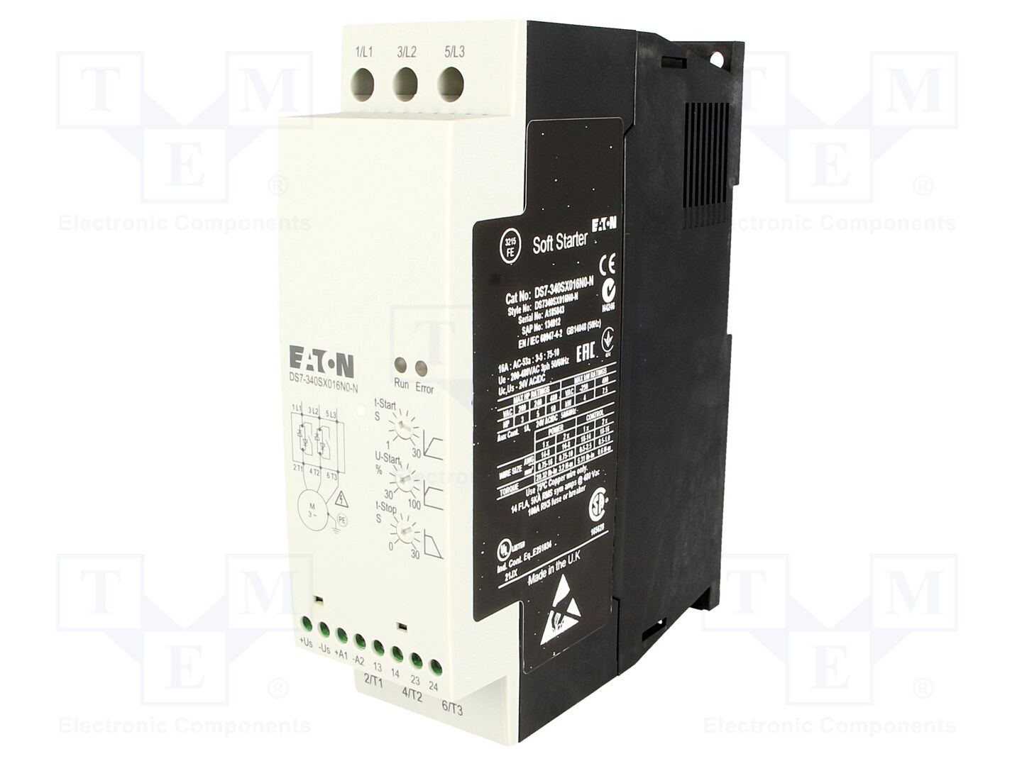 EATON ELECTRIC DS7-340SX016N0-N Pehmokäynnistin 7.5kW