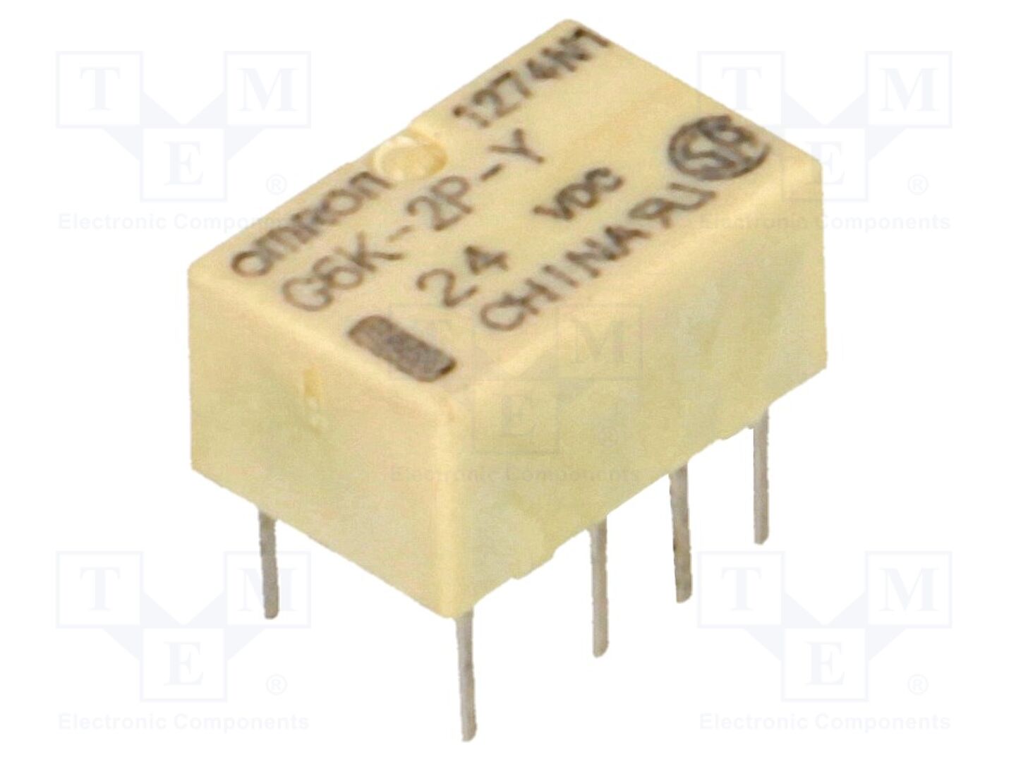 OMRON Electronic Components G6K-2P-Y-24DC Sähkömagneettinen rele 24VDC