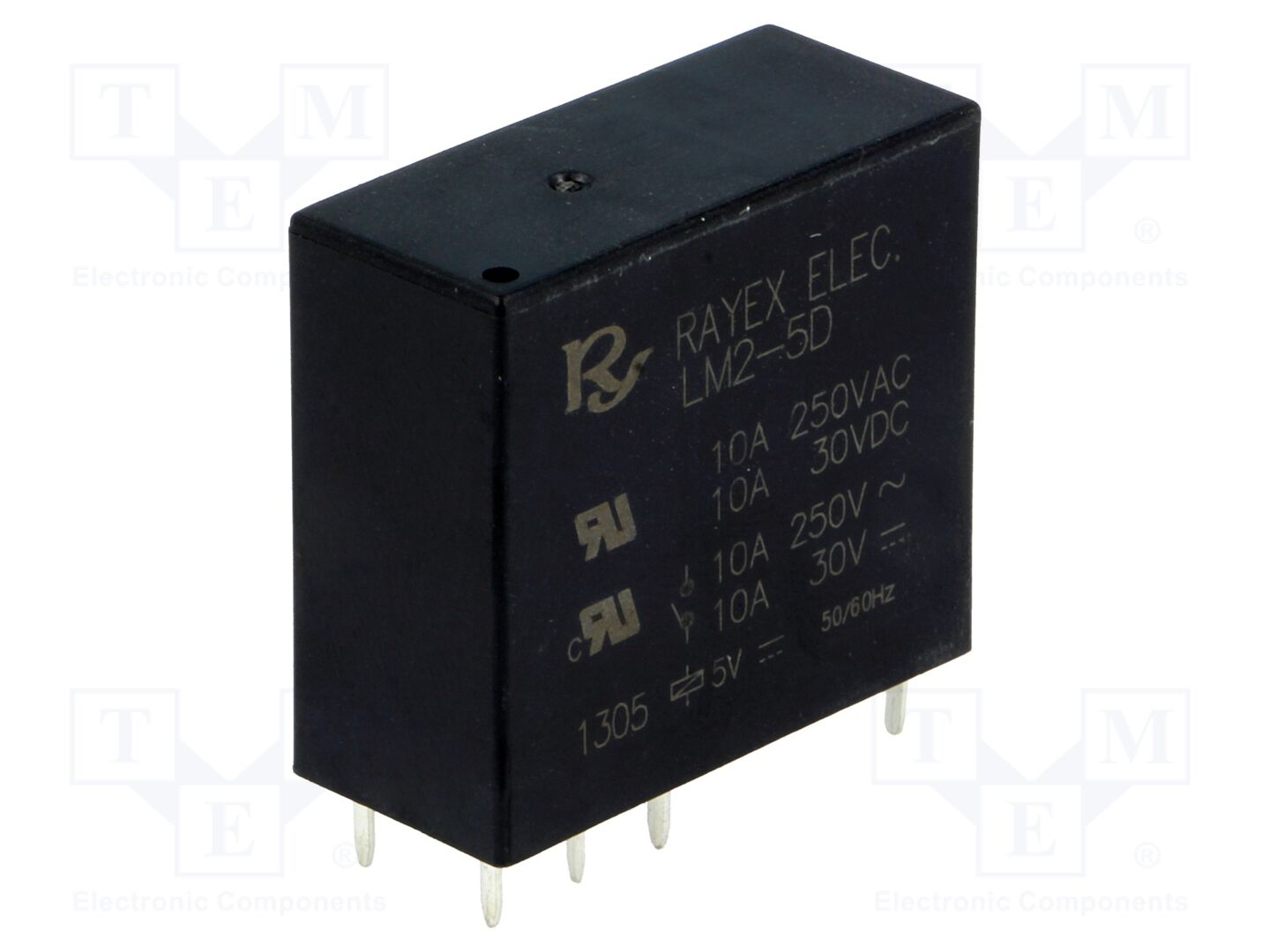 Recoy/RAYEX ELECTRONICS LM2-5D Elektromagneettinen rele 5VDC (50 kpl erä)