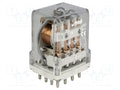 RELPOL R15-4P-12VDC Sähkömagneettinen rele 12VDC
