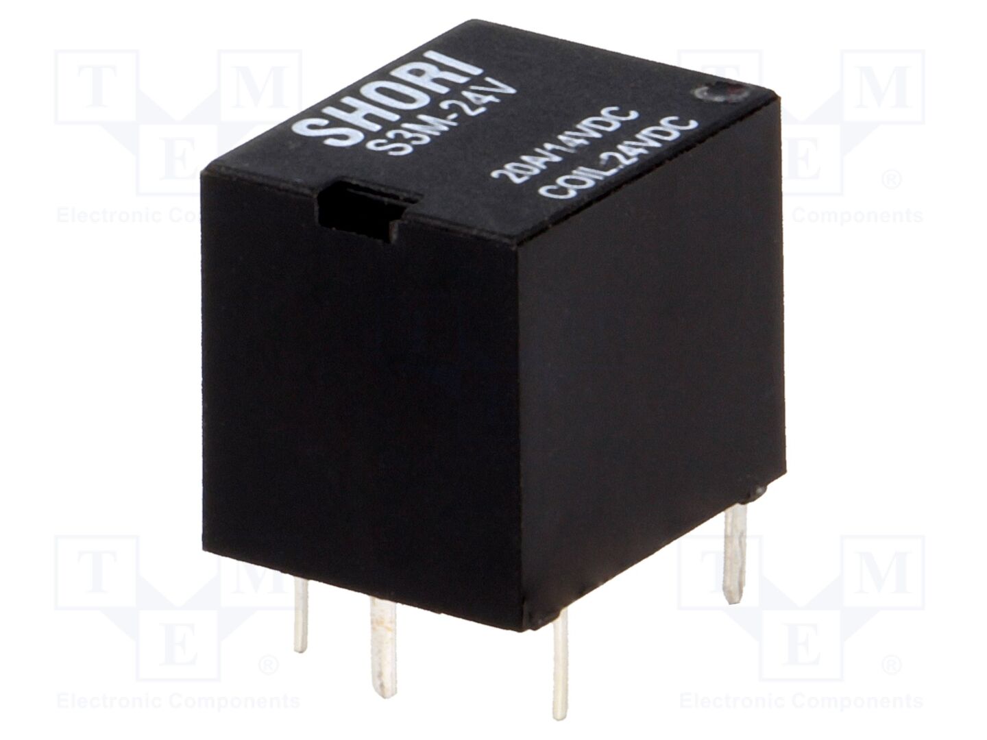 SHORI ELECTRIC S3M-24-1C Sähkömagneettinen rele 24VDC (50 kpl erä)