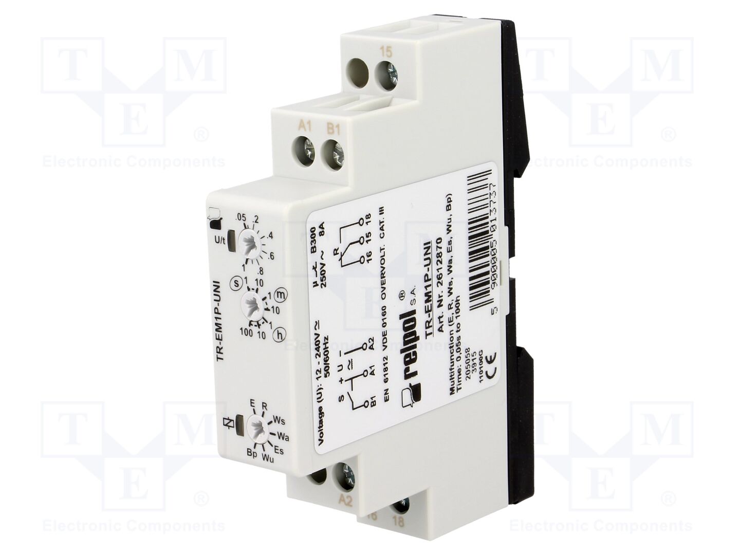 RELPOL TR-EM1P-UNI Ajastin 12÷240VDC