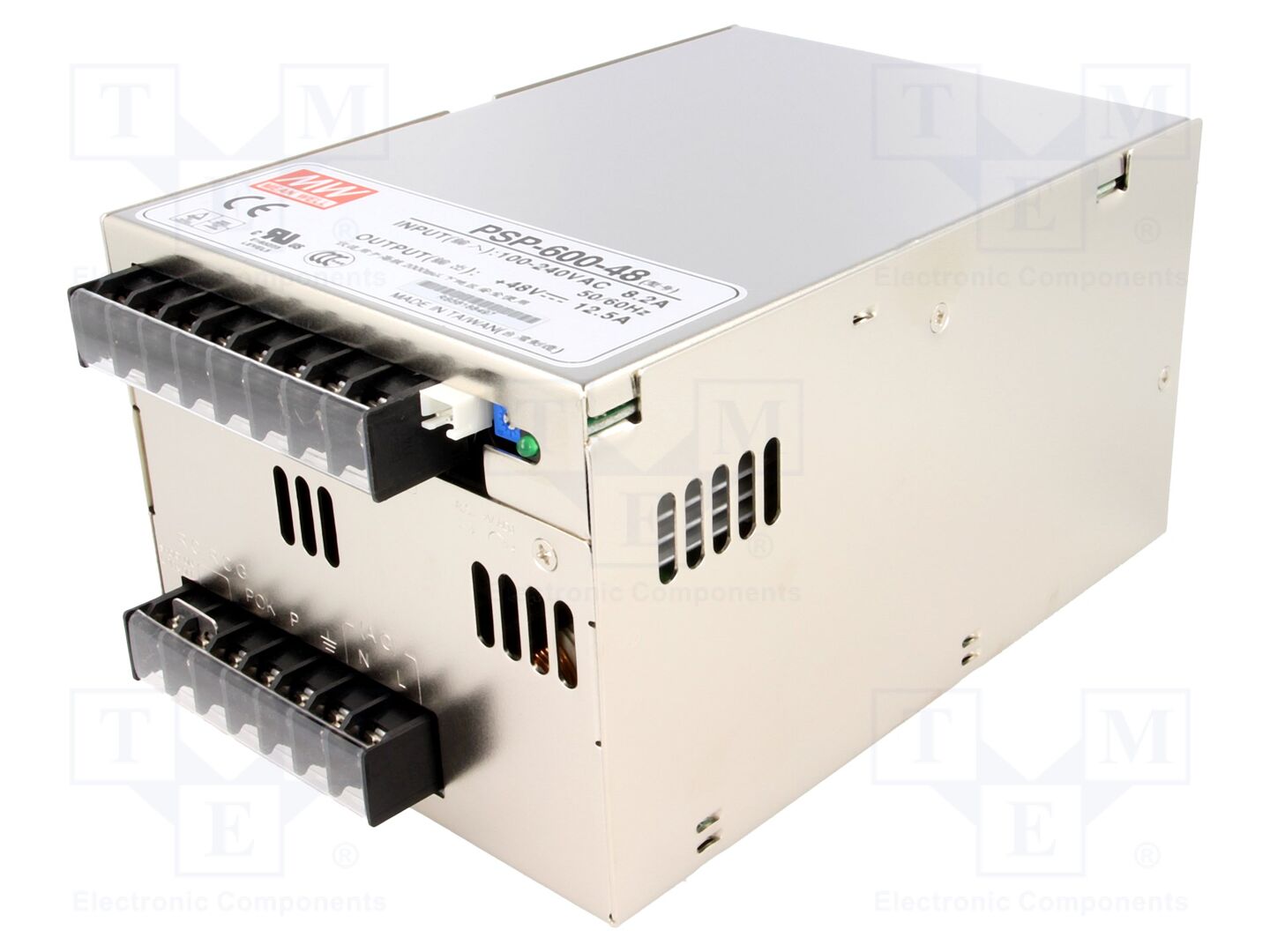MEAN WELL PSP-600-48 Sisäänrakennettu kytkentäsähkönsyöttö 600W 48VDC