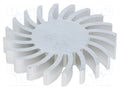 FISCHER ELEKTRONIK SK57110AL Jäähdytyselementti LED Ø 70mm