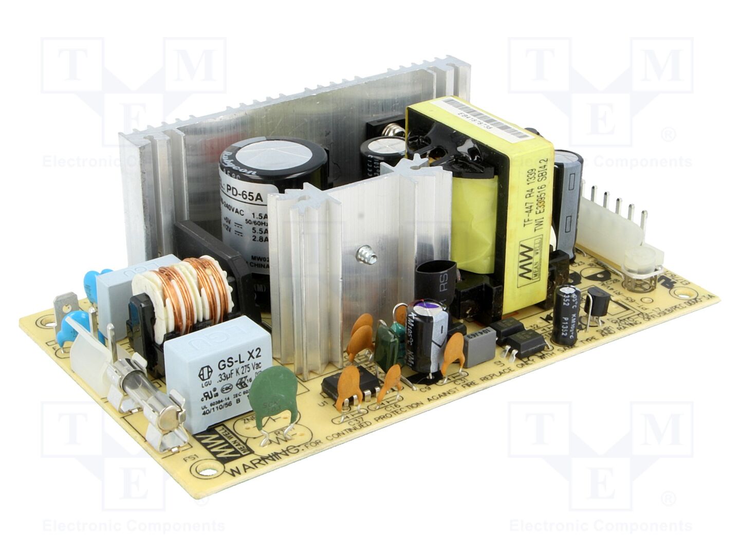 MEAN WELL PD-65A Avoimen kehyksen kytkentävirtalähde 61,1W
