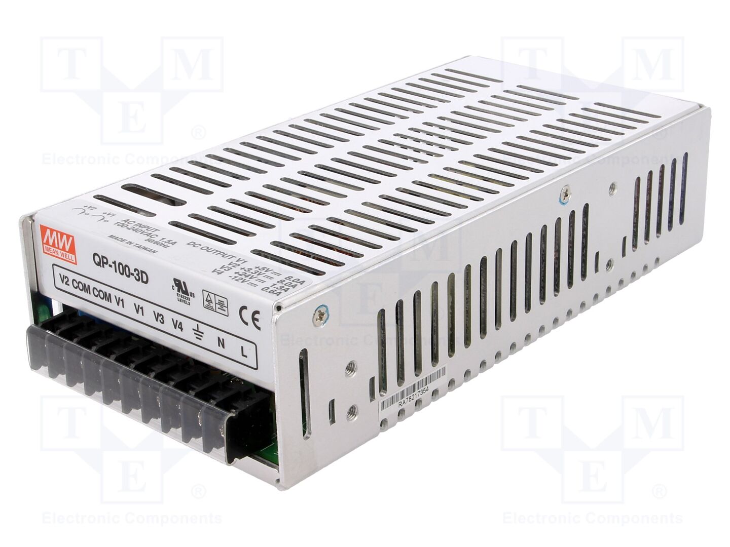 MEAN WELL QP-100-3D Kytkinlähde 104,8W 5VDC modulaarinen