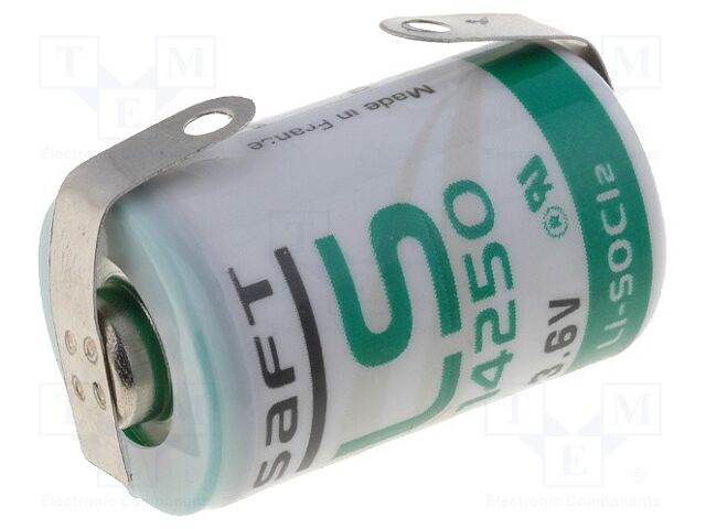 SAFT SAFT-LS14250CNR Litiumparisto 3.6V
