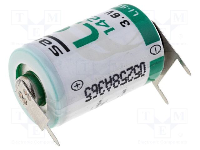 SAFT LS14250PFR Litiumparisto 3.6V 1200mAh