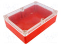 KRADEX Z-74H/RD Yleiskotelo 126x176x57mm