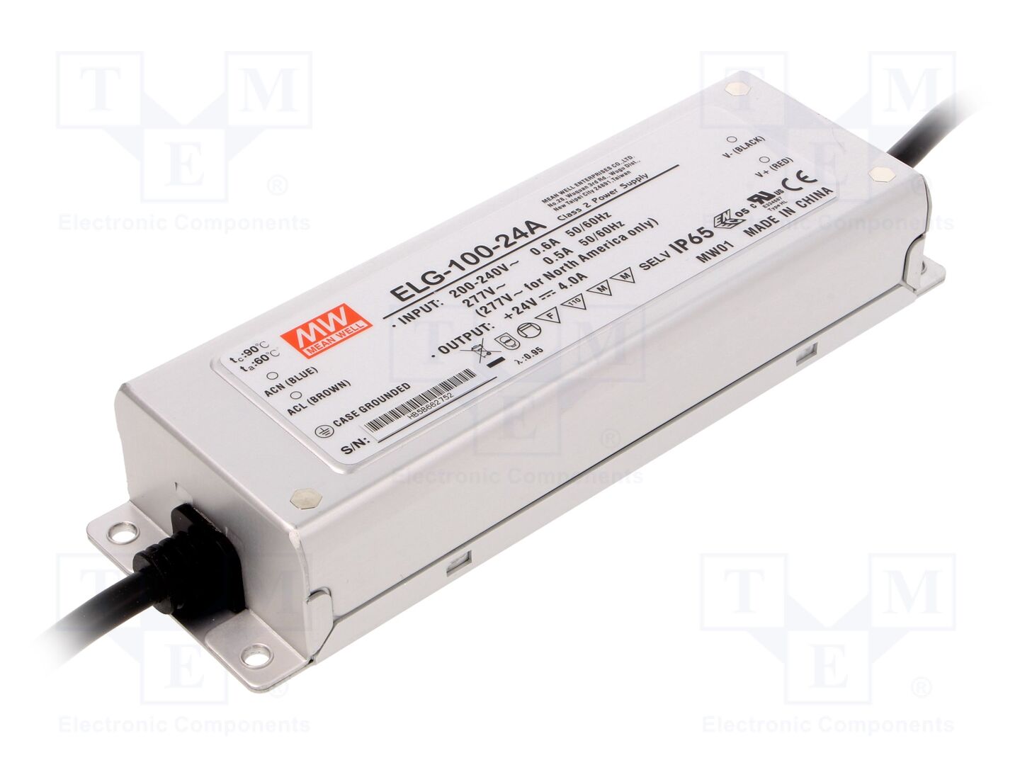 MEAN WELL ELG-100-24A LED-virtalähde 96W 24VDC
