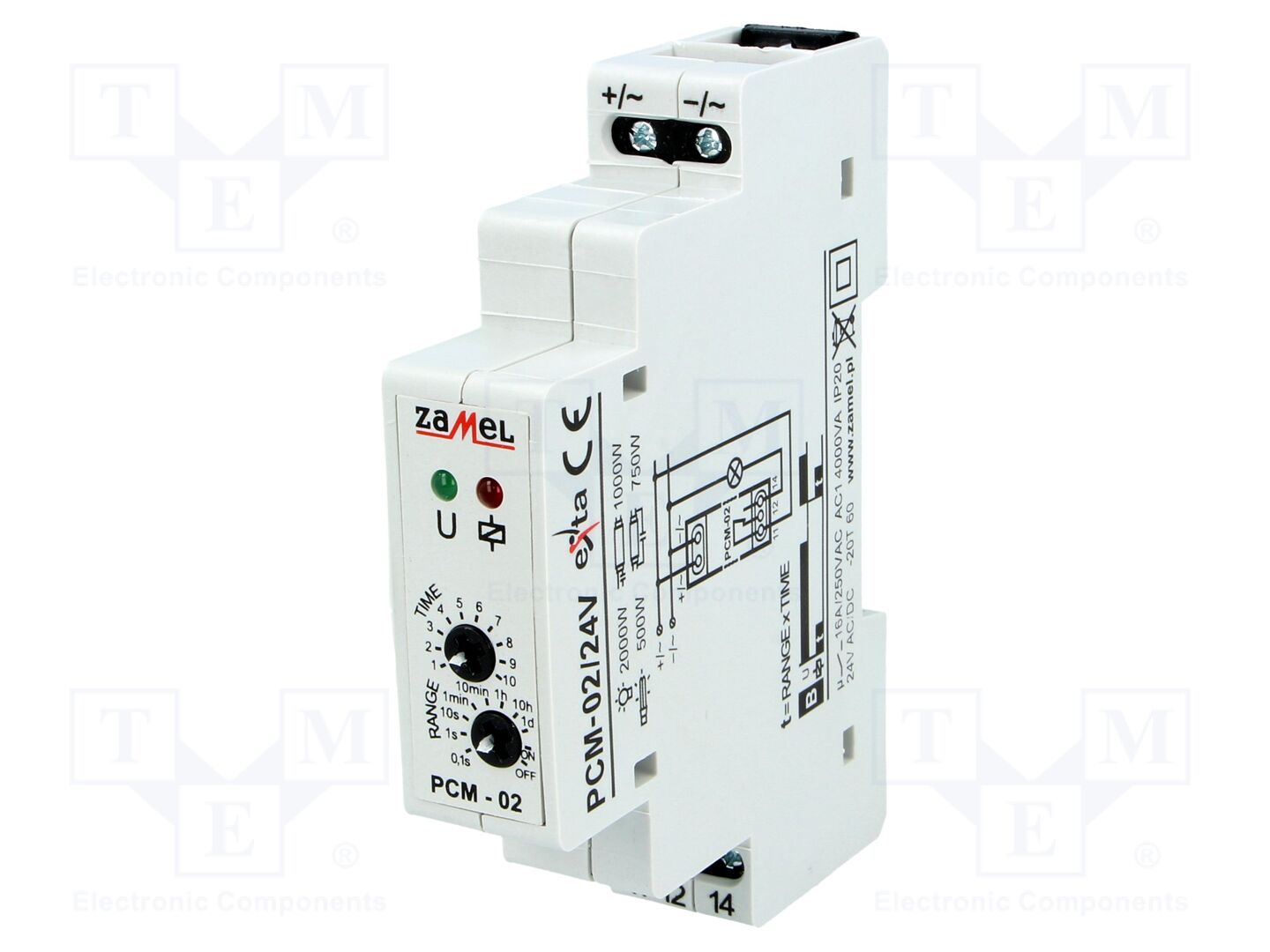 ZAMEL PCM-02/24V Ajastin 24VDC