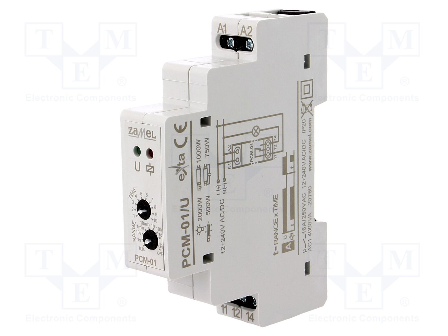 ZAMEL PCM-01/U Ajastin 250VAC/16A
